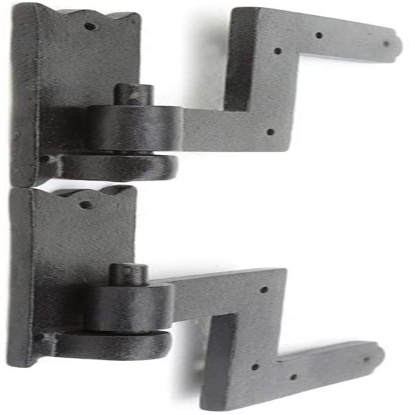 ZGONGZ Wrought Iron Shutter Lift Off Pintle Hinges 6 1/2 Inches Long